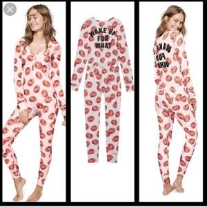 NWT Victoria Secret donut onesie XS